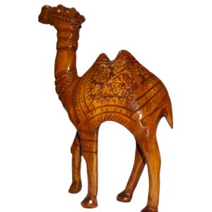Hand Crafted Inspiring Wooden Camel