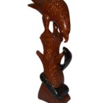 Wooden Eagle & Serpent