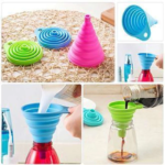 Collapsible Silicone Funnel