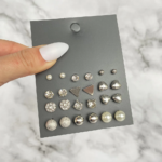 Stud earrings
