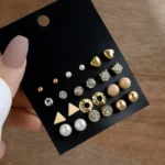 Stud earrings