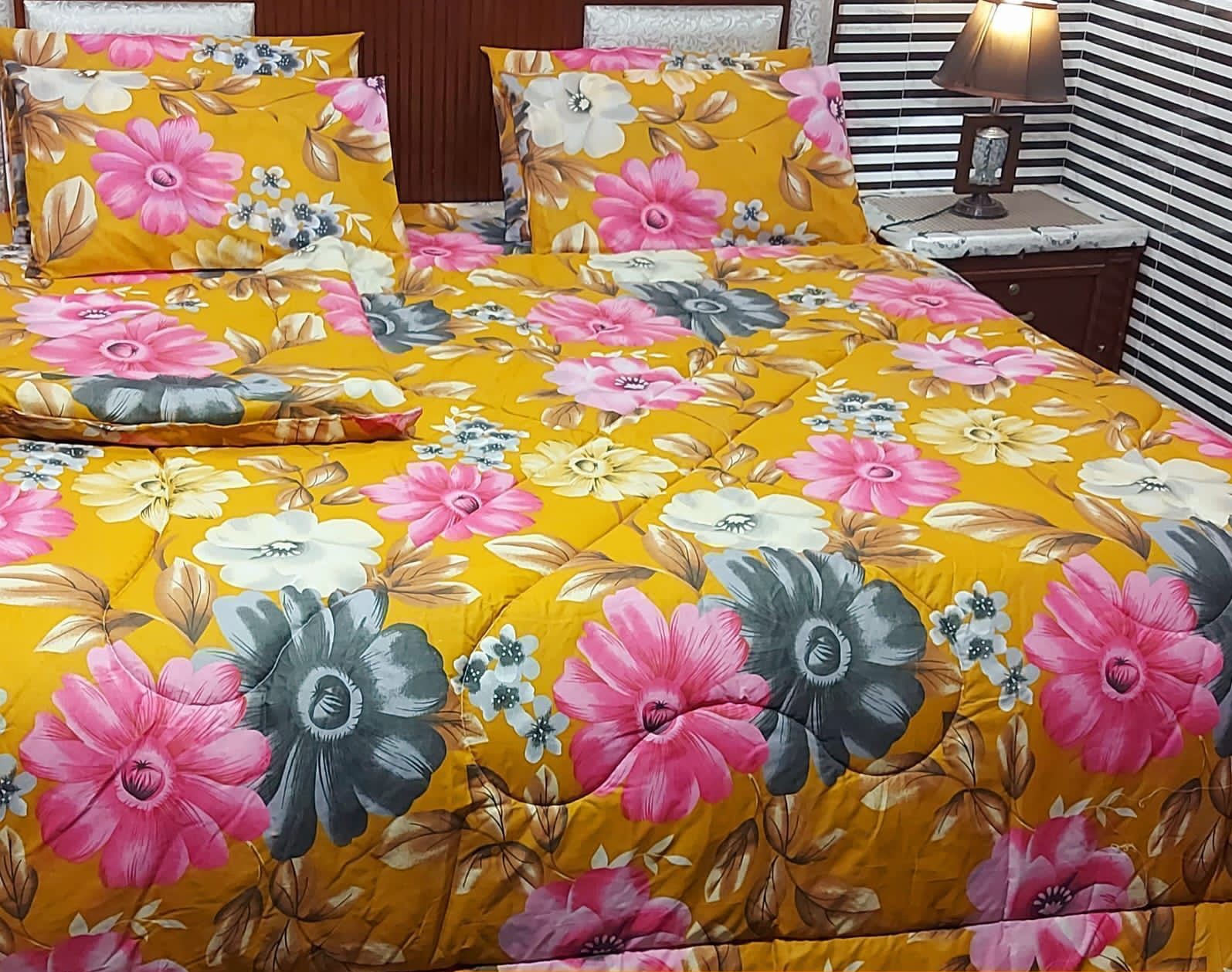 Cotton bed set