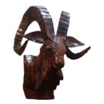 Wooden markhor