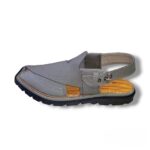 Grey chappal